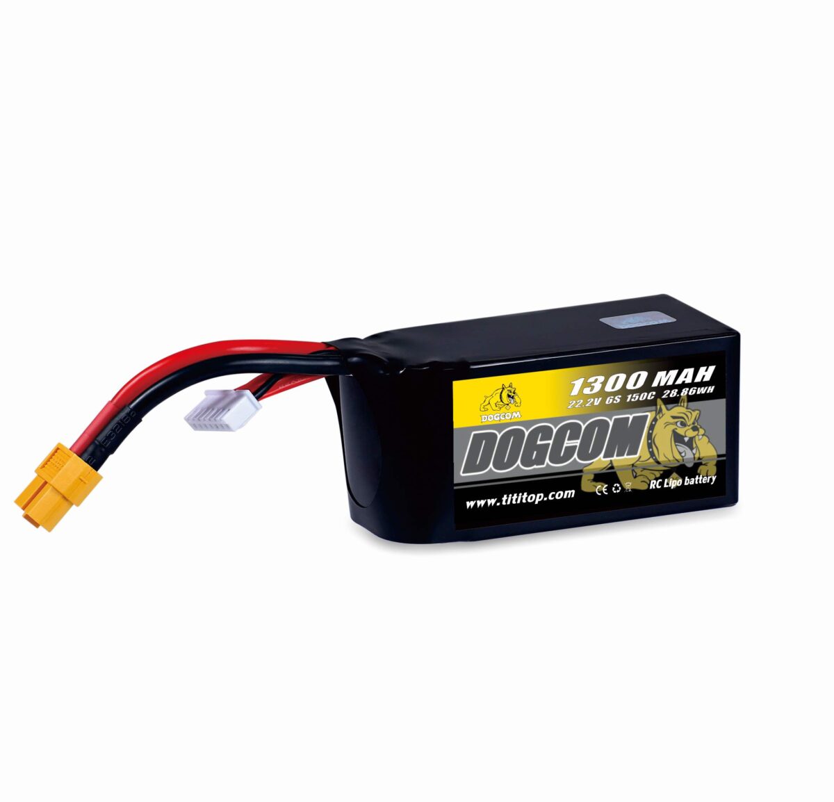 Dogcom 6s 1300mah 150c