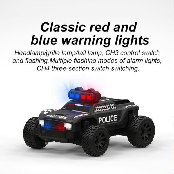 Remote control 2024 police truck