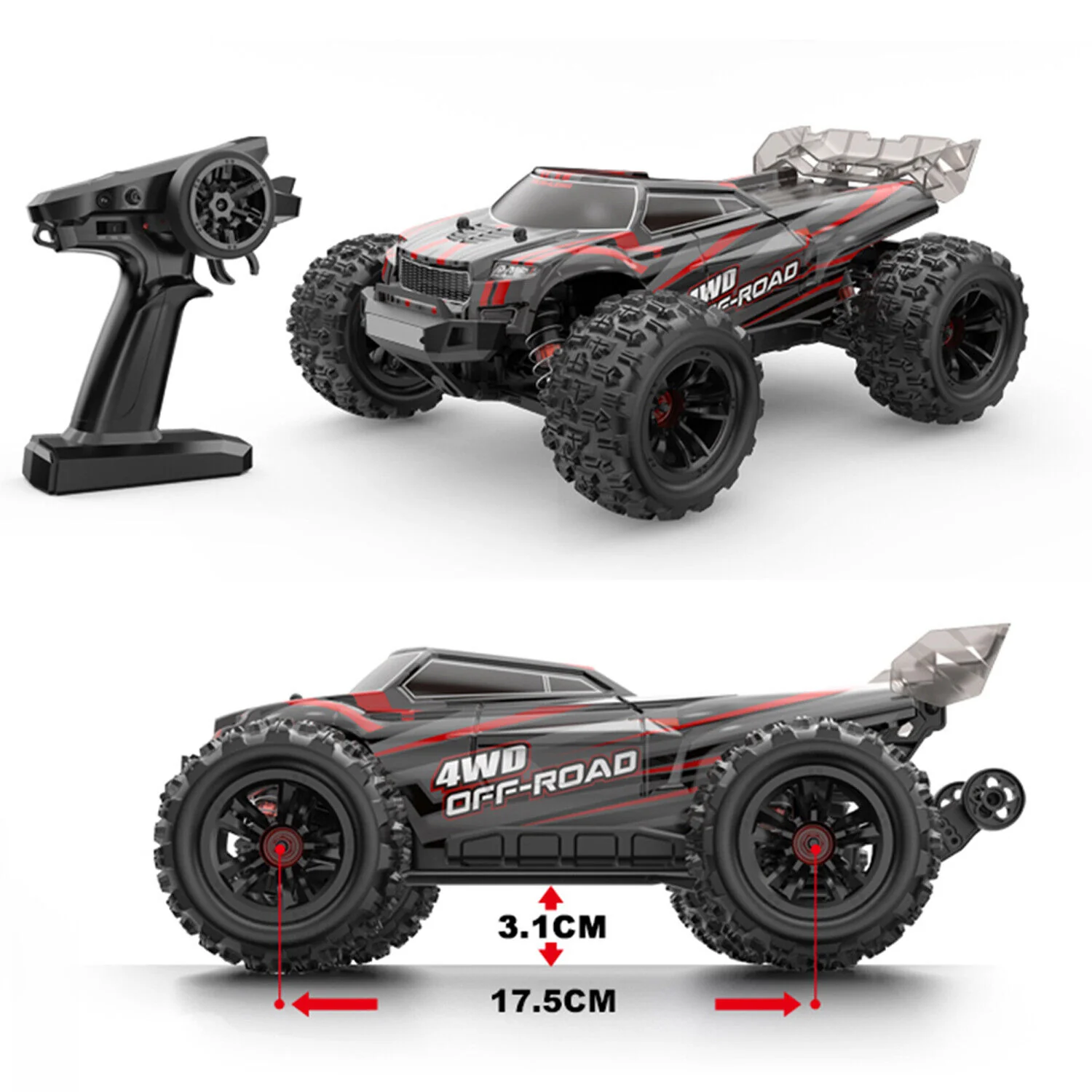 Hyper Go MJX 16210, 1/16 Brushless RC 4WD High Speed Off-Road Buggy Truck -  CINERIGS