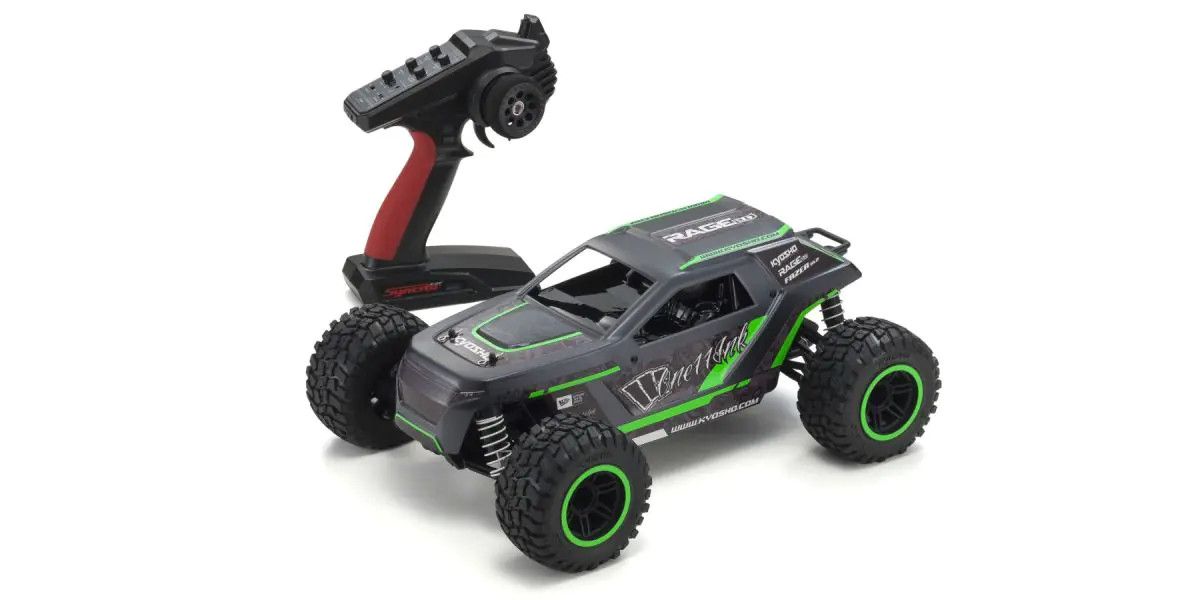 Kyosho Rage 2.0 Monster Truck 1:10 Scale 4WD Kyosho 1:10 Scale 4WD RAGE2.0 FAZER Mk2 FZ02L-BT 34411T2C - Image 1