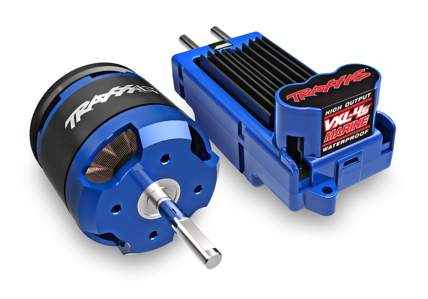 3468-3469-VXL-4s-Marine-Power-System_54745267 Traxxas Disruptor VXL-4s RC Boat With Self Righting Orange - Image 7