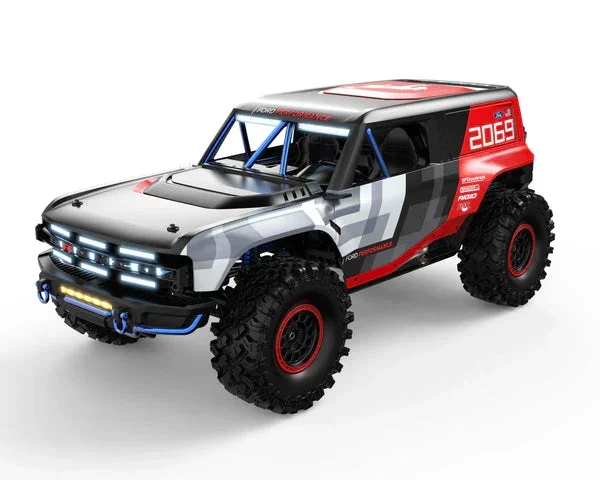 H8P-1_600x_aecf388e-f635-47fb-9a17-9ee315837f0b.jpg MJX Hypergo 1:8 Brushless H8P Remote Control Ford Bronco Baja 1000 4WD Off-Road Car | India - Image 3