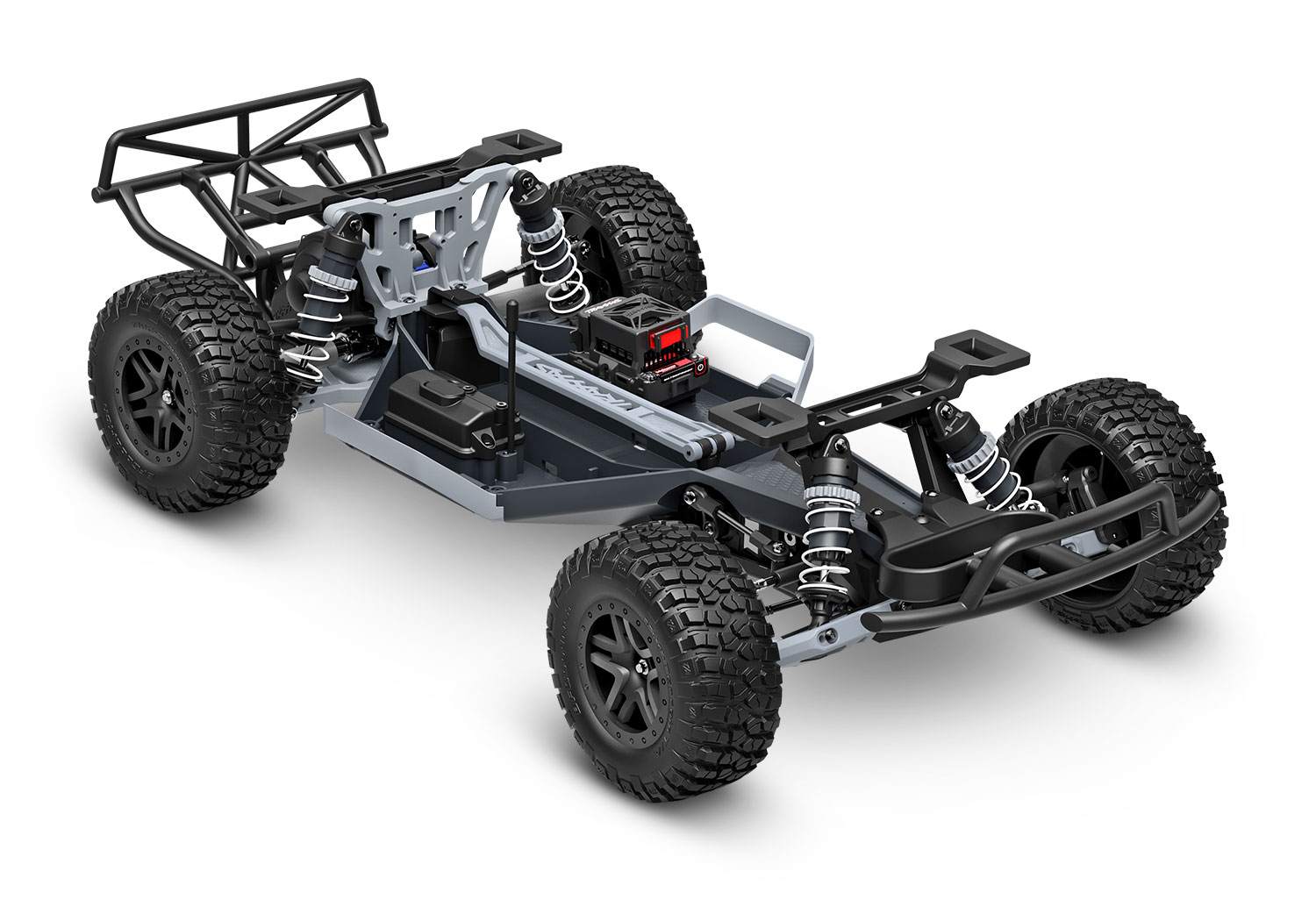 58434-4-Slash-2WD-VX3-Chassis-3qtr_60308791 New Traxxas Slash 2WD VX3 Brushless RTR 1/10 4WD Short Course RC Truck Blue - Image 6