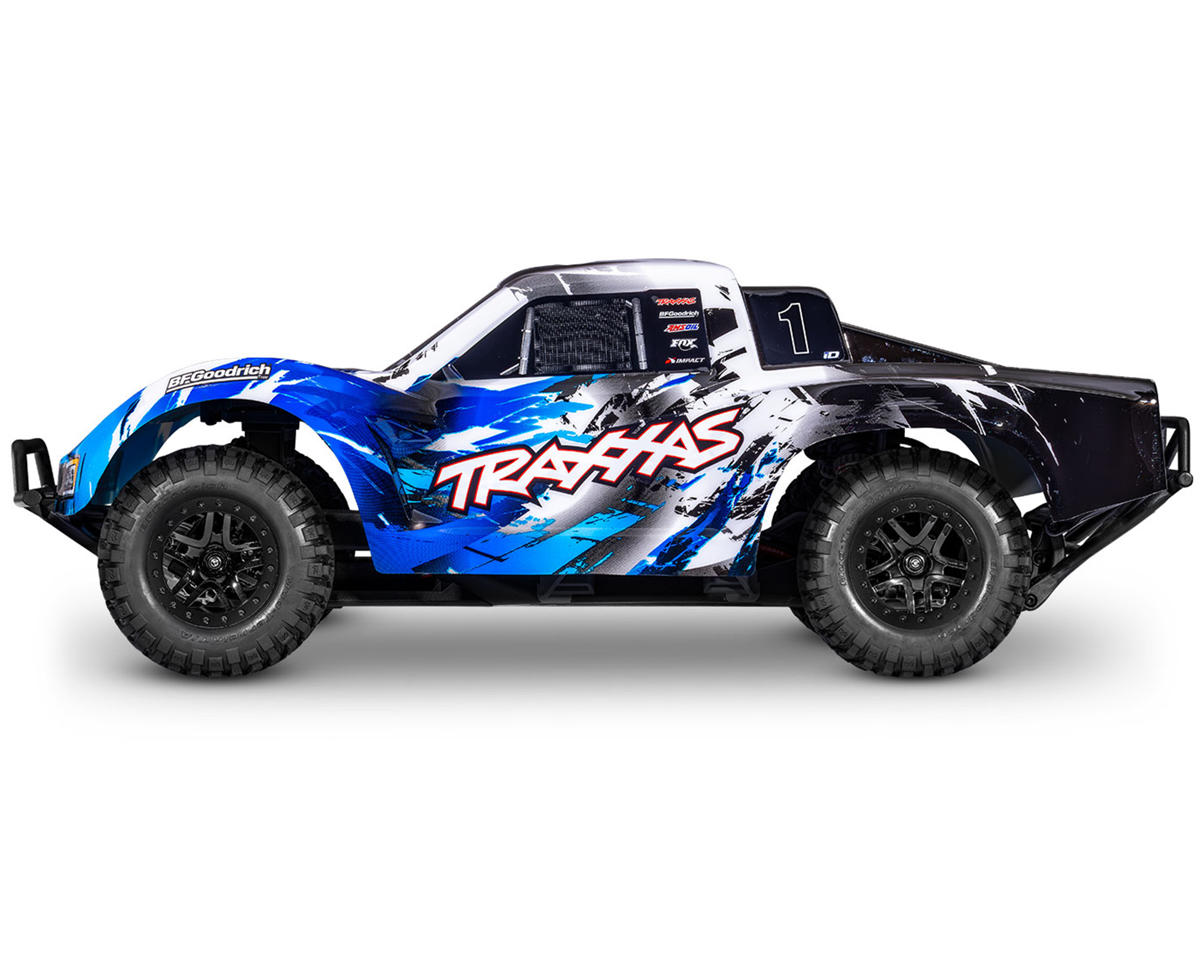 tra58434-4-blue_3 New Traxxas Slash 2WD VX3 Brushless RTR 1/10 4WD Short Course RC Truck Blue - Image 4