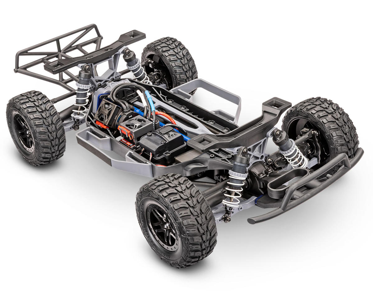 tra68454-4-orng_1 New Traxxas Slash 4X4 VX3 Brushless RTR 1/10 4WD Short Course RC Truck Blue - Image 4