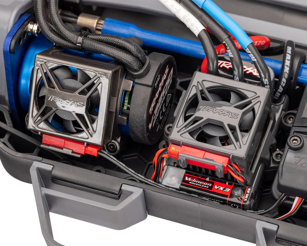 tra68454-4-orng_12 New Traxxas Slash 4X4 VX3 Brushless RTR 1/10 4WD Short Course RC Truck Blue - Image 10