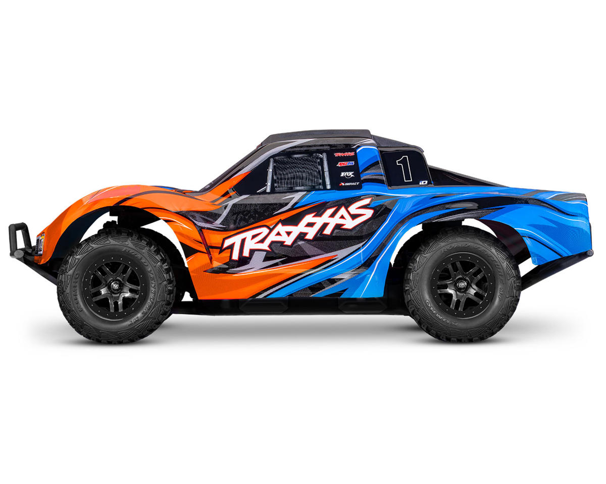 tra68454-4-orng_3 New Traxxas Slash 4X4 VX3 Brushless RTR 1/10 4WD Short Course RC Truck Orng - Image 2