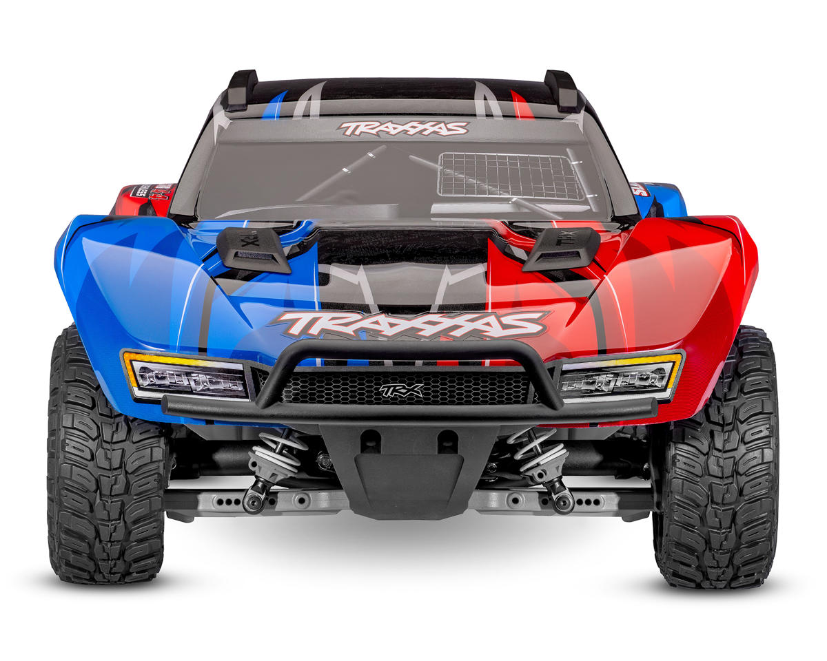tra68454-4-red_4 New Traxxas Slash 4X4 VX3 Brushless RTR 1/10 4WD Short Course RC Truck Blue - Image 3