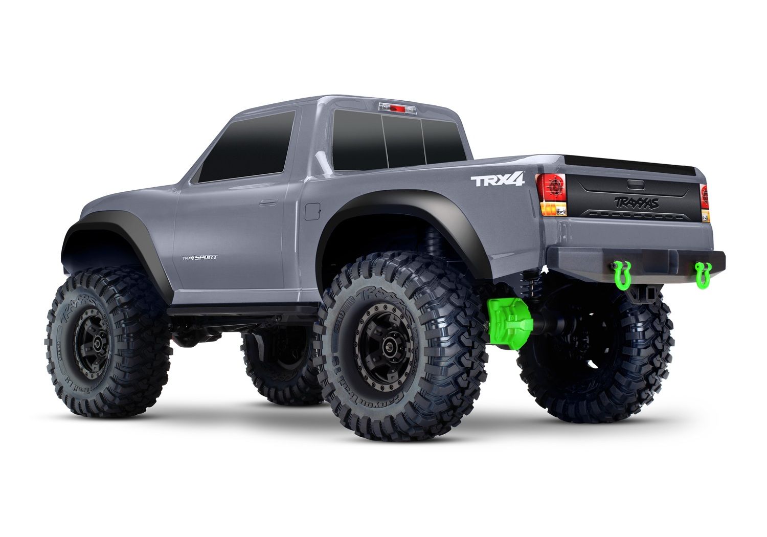 82224-4-TRX-4-Sport-2025-GRAY-3qtr-rear_51372003 Traxxas TRX4 Sport 1/10 Scale Trail Rock Crawler Grey - Image 3
